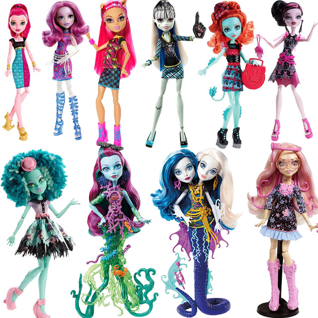 Original Monster High Doll Great Scarrier Reef Frights Viperine Gorgon Doll  Hauntlywood Frights Camera Action Monst Doll - Dolls - AliExpress